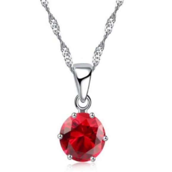 Jewelry - ❤️ Elegant Simple Women Necklace 925 Sterling Silver Round